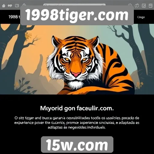 Acessibilidade no site 1998tiger.com e suas implicações