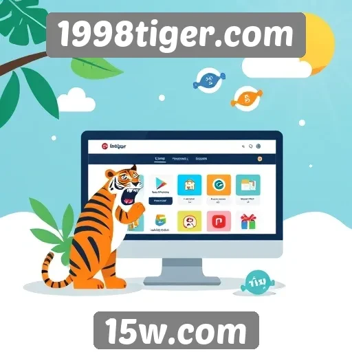 Novos recursos interativos emergem no site de 1998tiger.com